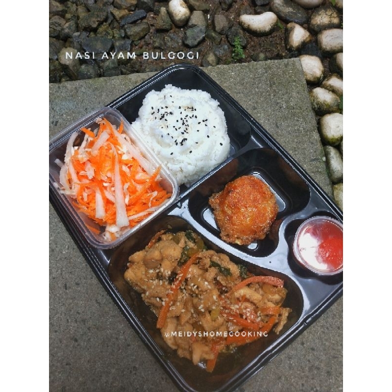 

Paket Nasi Box Chicken Bulgogi