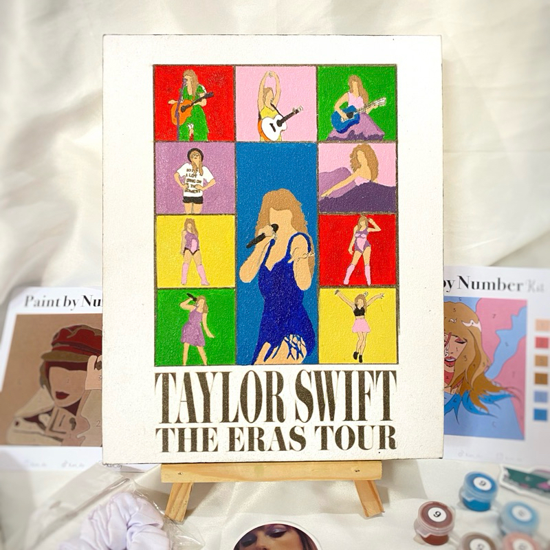 

TAYLOR SWIFT ANTHEM | PAINT BY NUMBERS | KART_DIY