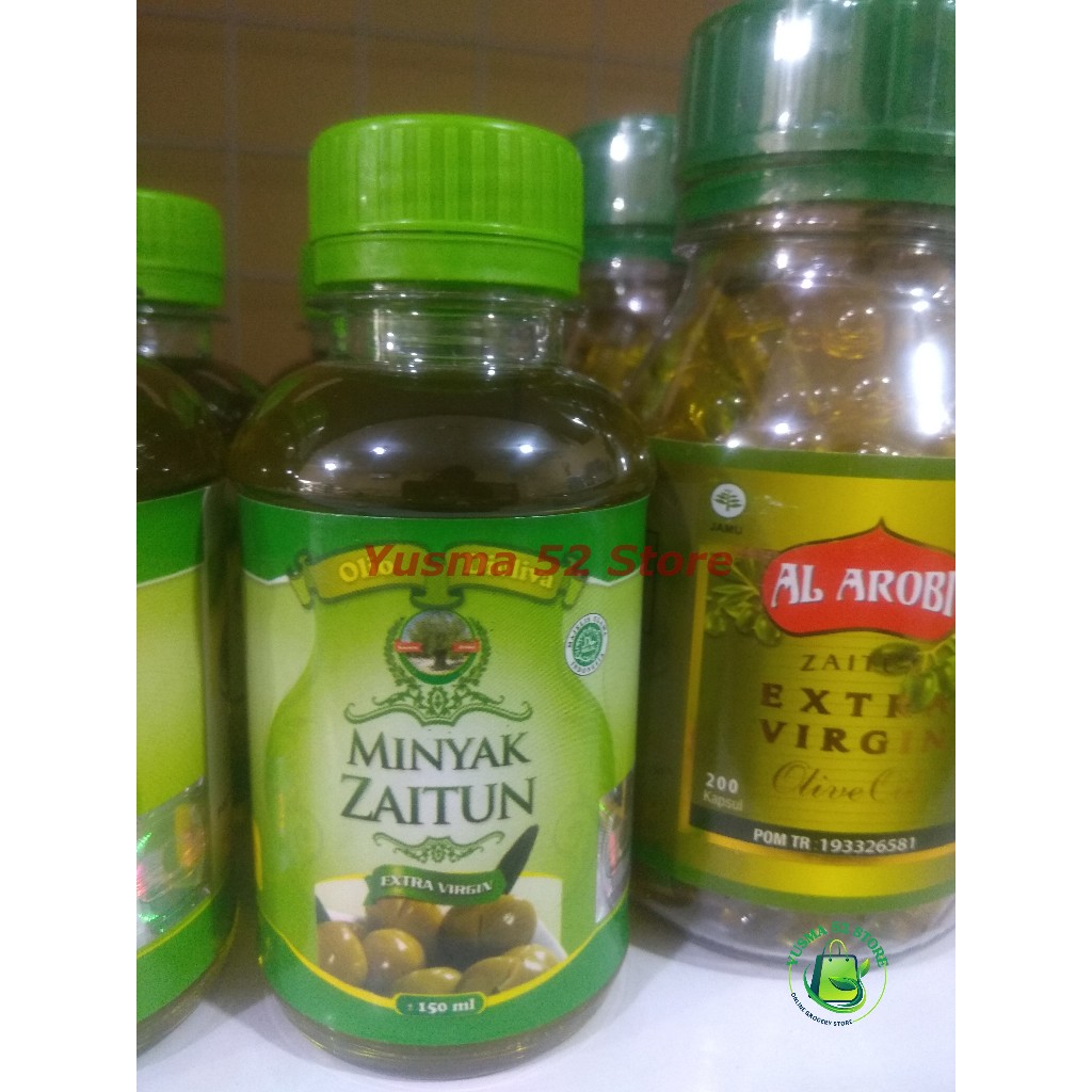 

Minyak Zaitun Extra Virgin Olive Oil Al-Ghuroba isi 150ml
