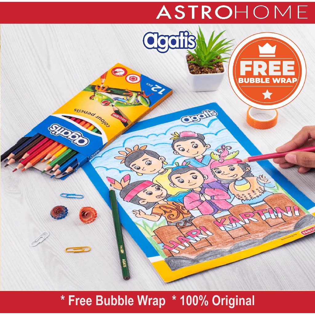 

Agatis Pensil Warna Neopex Permanent Colour Hexagonal C12 12 Full Lenght Warna Cerah dengan Teknologi Whitering Cocok untuk Menggambar dan Mewarnai Anak Baru Sekolah Mewarnai Stationery