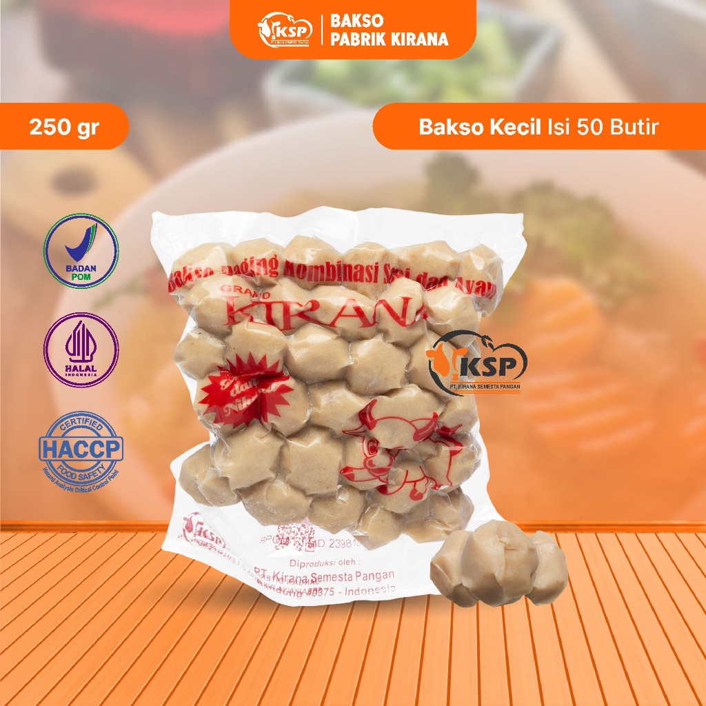 

SKT 50 Grand Kirana Baso Polos isi 50 Kemasan Instant mudah disajikan
