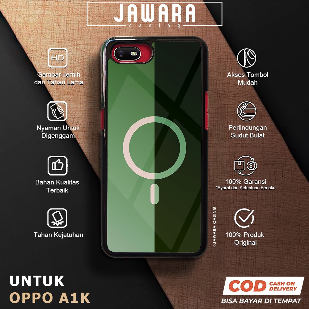 Case Oppo A1K Casing Oppo A1K [MAGS] Premium Case Glossy Case Hp Oppo Jawara Casing Hp Oppo A1K Cust