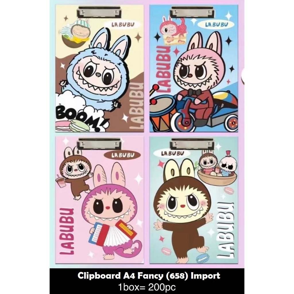 

Clipboard / Papan Dada Fancy A4