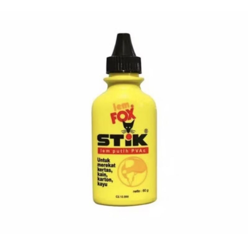 

LEM FOX STICK PVAC 60gr PUTIH