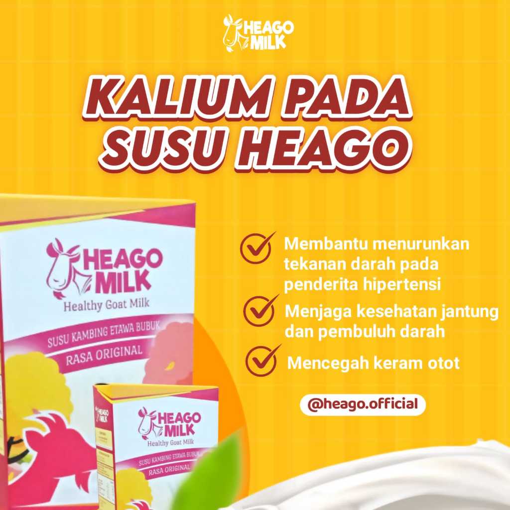 

SUSU KAMBING ETAWA HEAGO MILK ORIGINAL