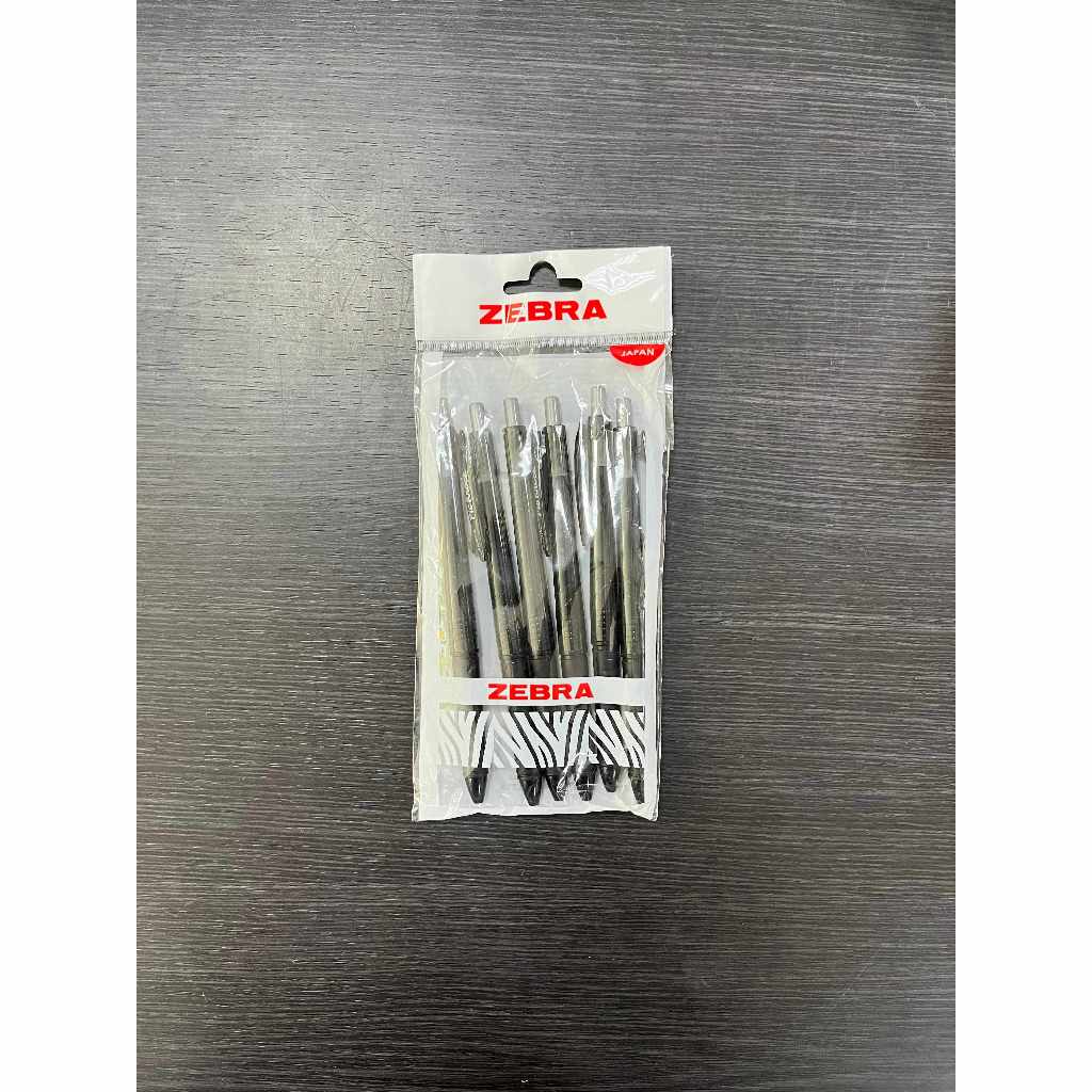 

Gramedia Bengkulu - Zebra Piccolo Knock 0.7 SET 6 Black