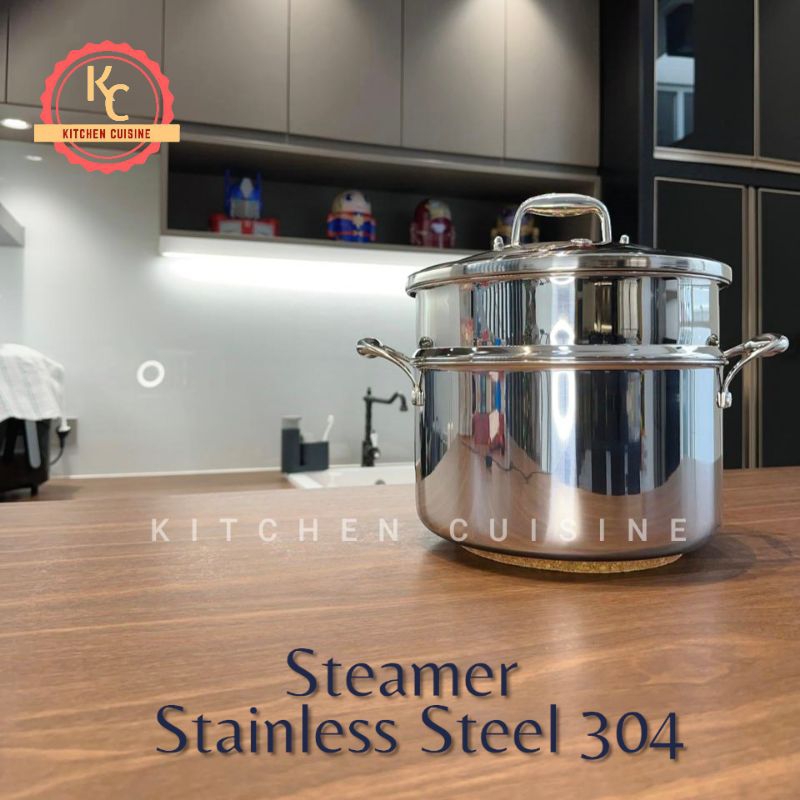 Steamer Stainless Steel 304 / Panci Kukus Stainless SUS304 / High Quality product