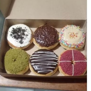 

Donut Toping 1dus 6pcs, aneka toping // Pesan hari ini -dikirim besok