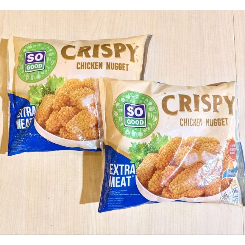 

Paket Hemat SO Good CRISPY CHICKEN NUGGET (dapat 2 pcs)