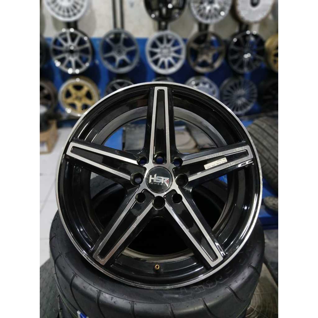 VELG HSR NE5 5206 HSR R16X7 H8X100-114,3 ET40 BMF Avanza Livina Evalia Sigra Kalos Ayla Calya Yaris 