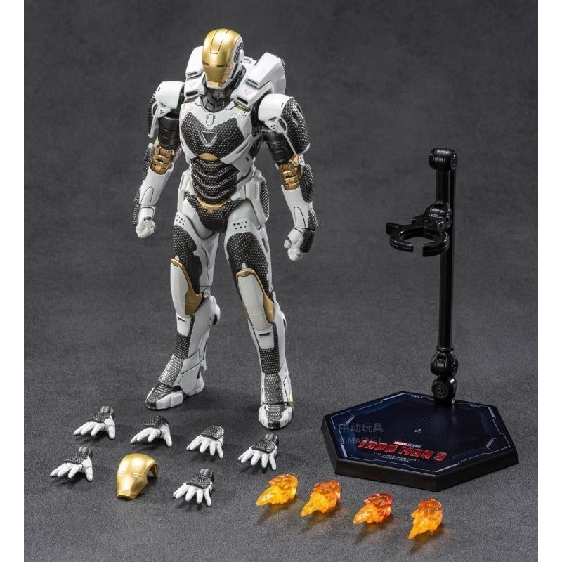 ZD TOYS MARVEL INFINITY SAGA IRON MAN MARK 39 STARBOOST MOVIE IRONMAN 3 ORIGINAL ACTION FIGURE ZDTOY