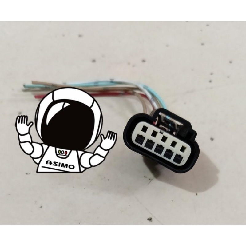 soket pin 5 Original Suzuki fi New Shogun 125 injeksi kabel socket konektor switch sensor gas tps ma