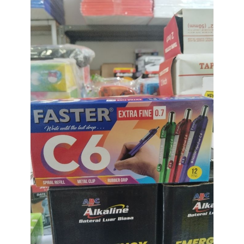 

Pulpen faster C6 1 pcs