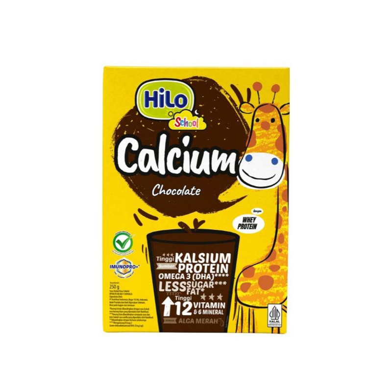 

Hilo School Coklat 250 g susu bubuk