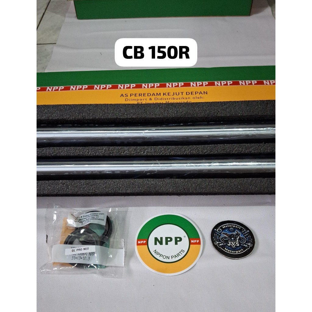 JVS - Paket as shock plus seal shock depan CB 150R old CB 150R New/OLD CBR 150 R K15/K45 (DRAT) ORIG