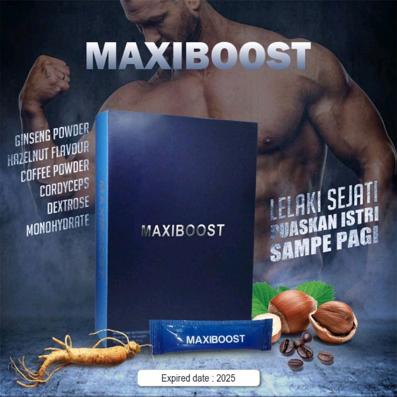 Maxibost - Maxi boost 1 Box isi 10 Sachet Original 100%