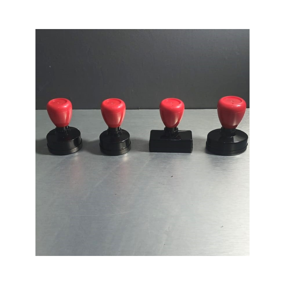 Gagang Stempel Flash Kotak,Bulat,Oval