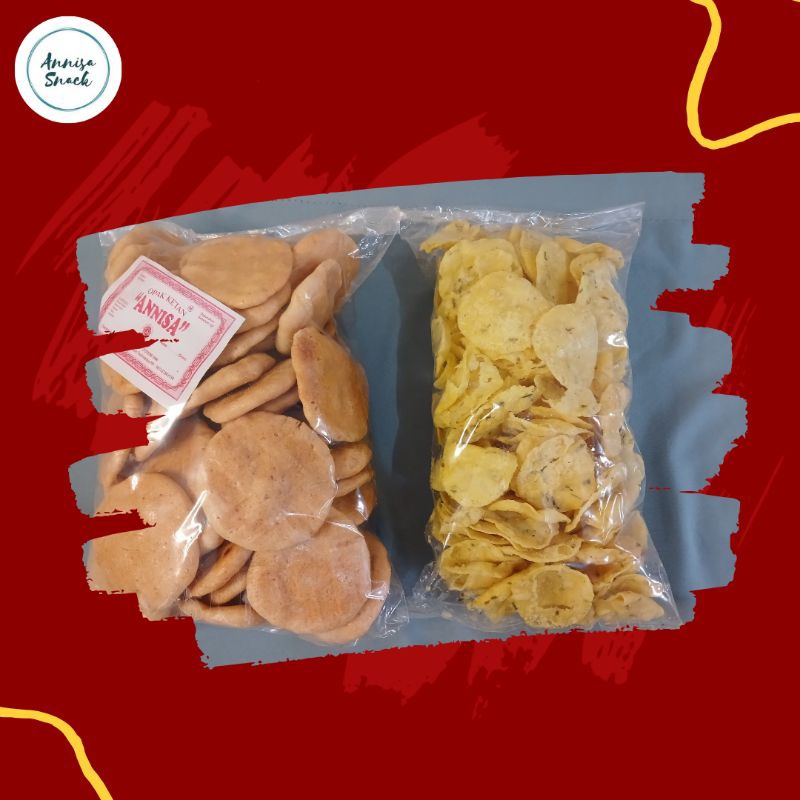 

BUNDLING - 500gr OPAK KETAN ORIGINAL+ 500gr COMRING ORIGINAL