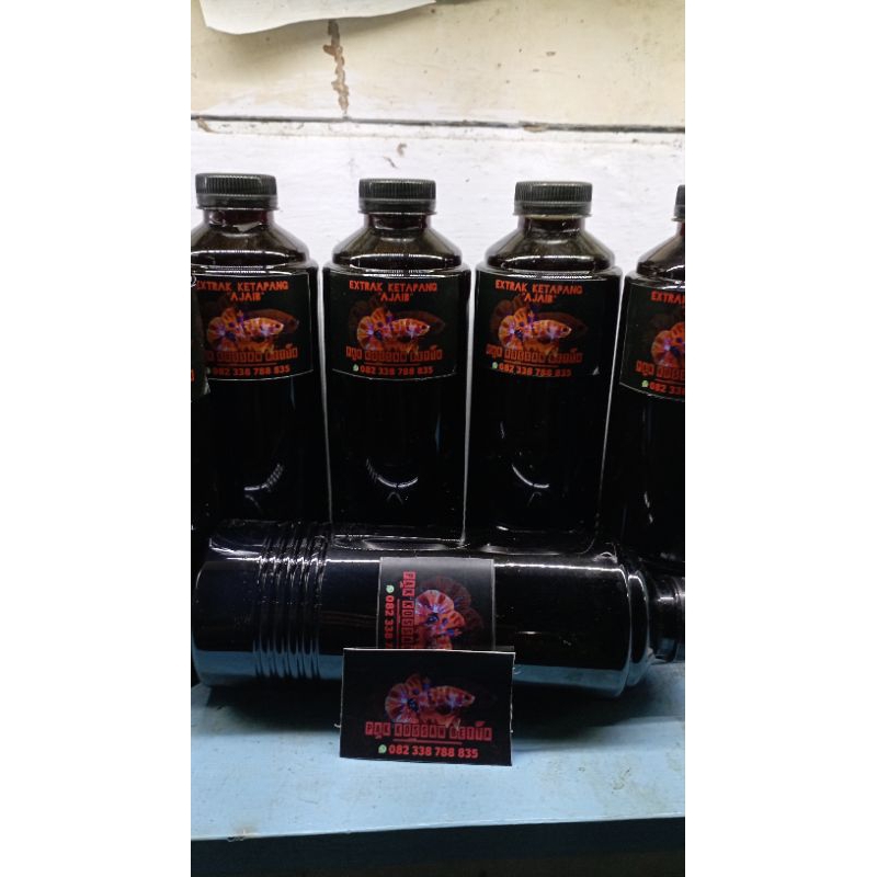 extrak Ketapang ajaib 500ml Ketapang Channa cupang dan dll