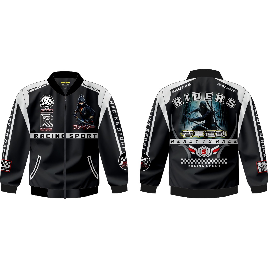 Jaket Racing Pushback Printing /Racing Hell Printing