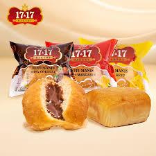

17 17 Bakery Manis Halal Roti Lembut Roti Isi Cokelat Margarin Keju
