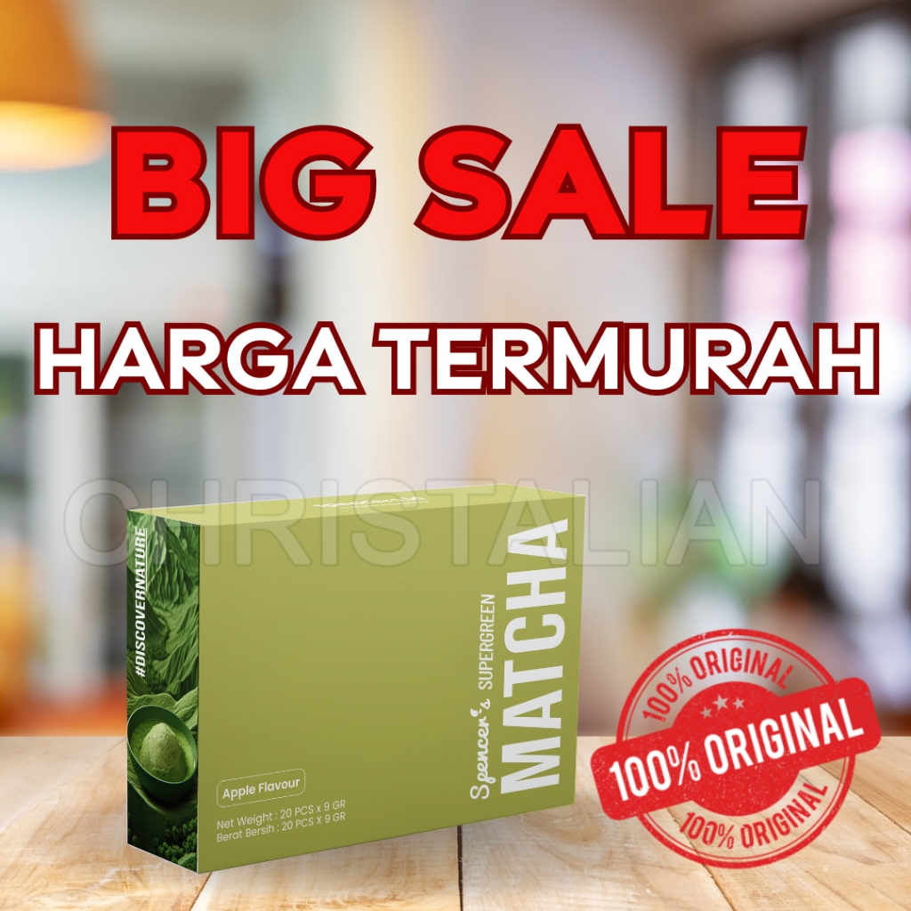 

Spencer's Supergreen Matcha Apple - Minuman Diet Untuk Metabolisme Langsing Alami 1