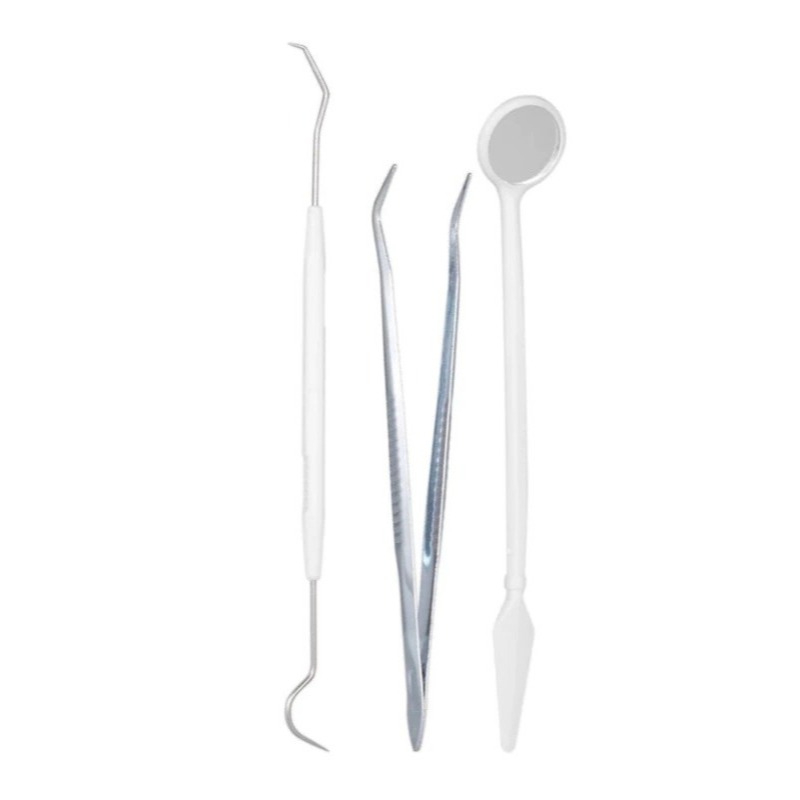 ALAT PEMBERSIH KARANG GIGI SET ISI 3 PLASTIK STERIL - ALAT PEMBERSIH KARANG GIGI PLAK