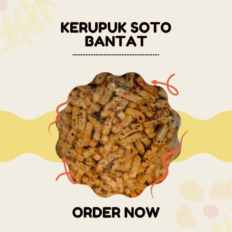 

Kerupuk soto bantat 100 gram pedas viral daun jeruk | cemilan viral
