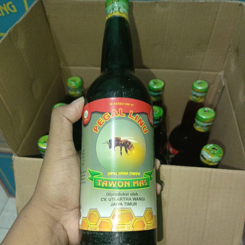 

JAMU JAWA DWIPA CAP TAWON MAS 600ML PEGALINU DAN KOLESTEROL ORIGINAL