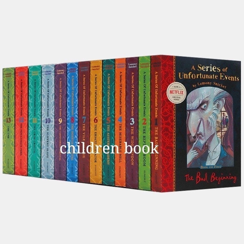 A series of unfortunate events 13 books