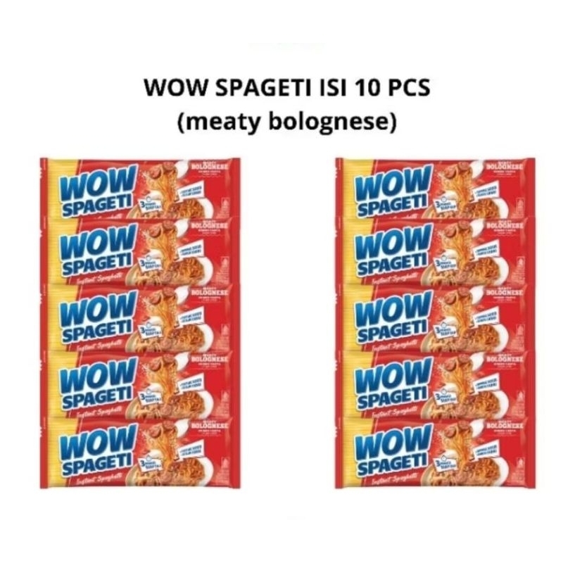 

BOGNESE PAKET 10 PCS SPAGHETTI WOW BOLOGNESE