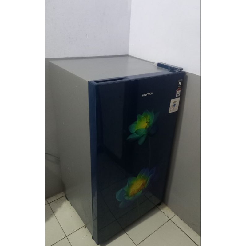 KULKAS POLYTRON 1 PINTU 143 L WARNA BIRU