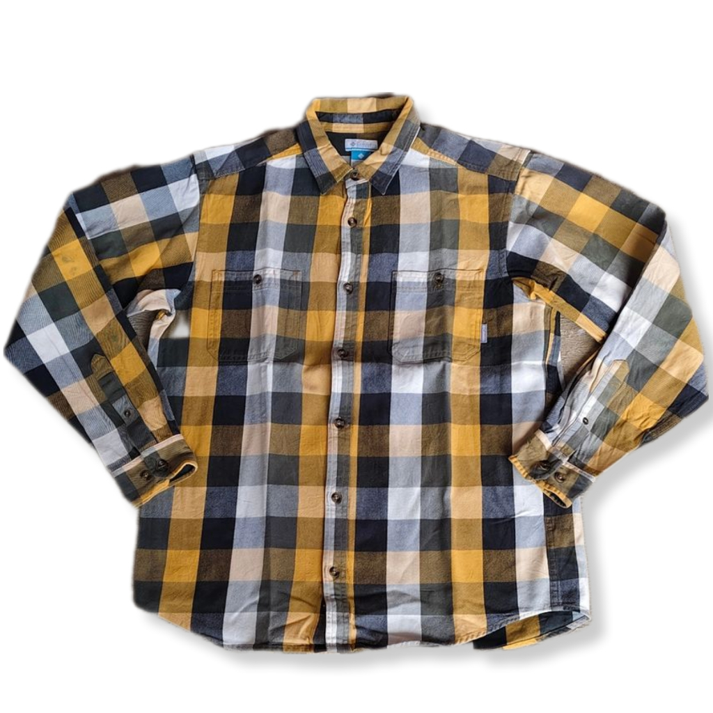 COLUMBIA FLANNEL LONG SHIRT |  KEMEJA LENGAN PANJANG | MNZA