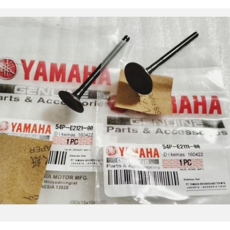 klep set payung klep 1 set yamaha mio j mio gt mio fino 115 cc mio soul gt 115 cc xeon ygp kode prat