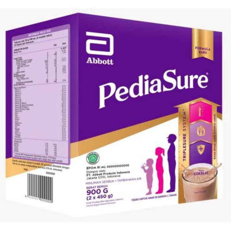 

Pediasure triplesure Cokelat 900 G