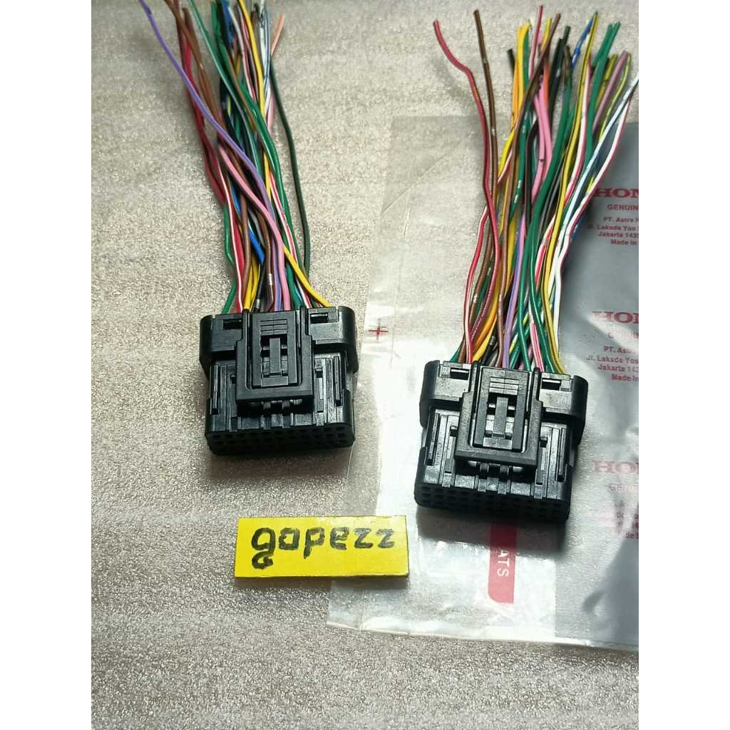 Soket ecu socket ecm scoopy esp K93 pin 33 tahun 2018-2020 ring 12.