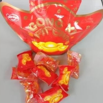 

Permen Tahun baru Naraya orange Candy Chinese New Year Permen Jelly Gong Xi Fa Cai permen jeli