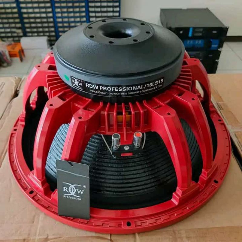 speaker komponen RDW 18LS18-18 inch