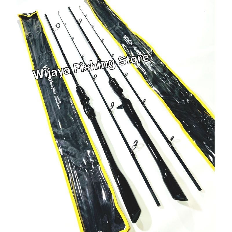 Joran Pancing Oncak Vanta Black BC SP 180 ATASAN SOLID CARBON