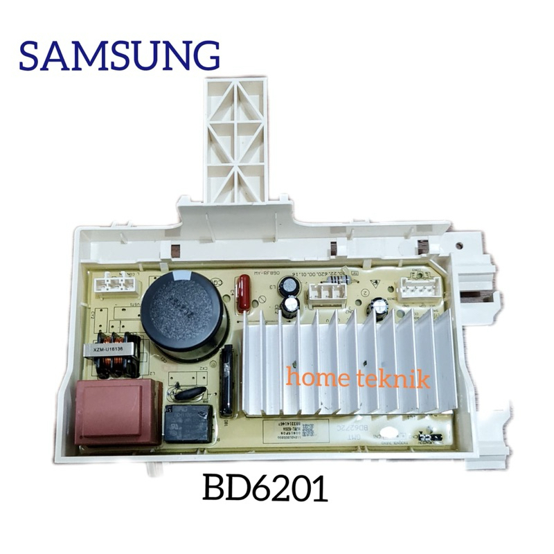 Modul power supplay mesin cuci Samsung WW80T3040NW part BD6201 original baru