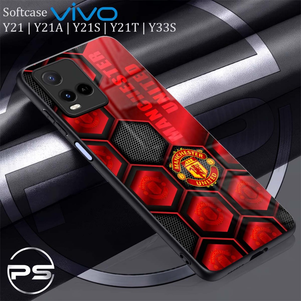 PS80 Softcase Kilau Vivo Y21 Y21A Y21S Y21T Y33S | Case Hp Vivo Y21 Y21A Y21S Y21T Y33S | Kesing Gla
