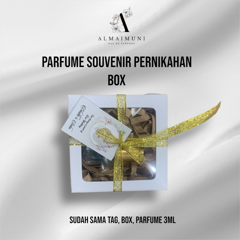 PARFUME SOUVENIR BOX EXCLUSIVE WEEDDING | AQIQAH | MURAH