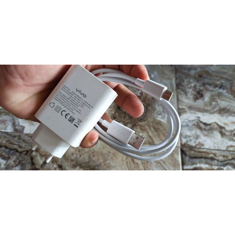 batok casan original copotan vivo 2A/18watt fash charging