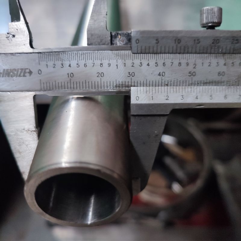 pipa stainless seamless 316L OD 32mmx3mmx90cm