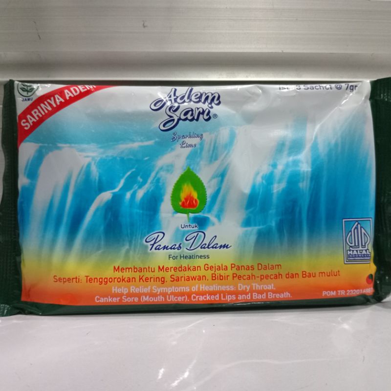 

Adem Sari Isi 8 Sachet - Panas Dalam