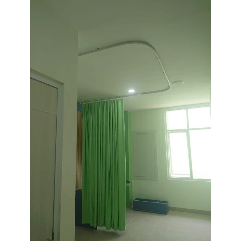 Tirai Gorden Nobleza PVC Rumah Sakit Anti Darah Anti Air Anti Bakteri