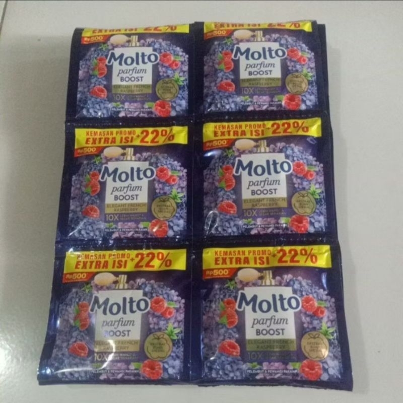 Molto 500an ungu elegant 9ml ( 24 sachet )