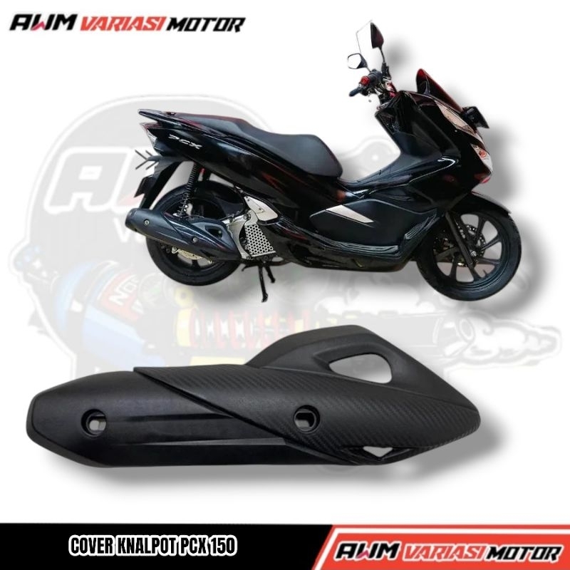 Cover Knalpot PCX 150 Lokal Tutup Knalpot PCX 150 Tameng Knalpot PCX 150