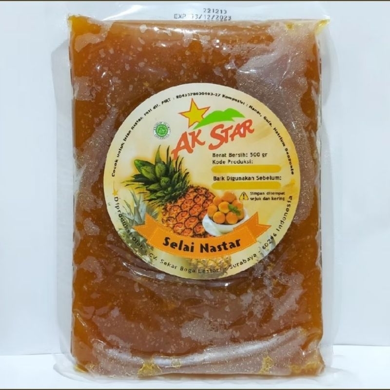 

SELAI SERAT NANAS AK/SELAI ISIAN KUE NASTAR 500GR