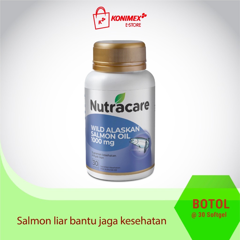 Nutracare Wild Alaskan Salmon Oil 30 softgel
